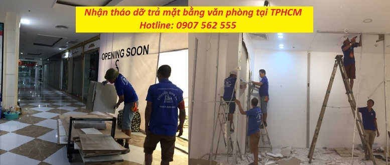 Dịch vụ phá dỡ hoàn trả mặt bằng tại tphcm